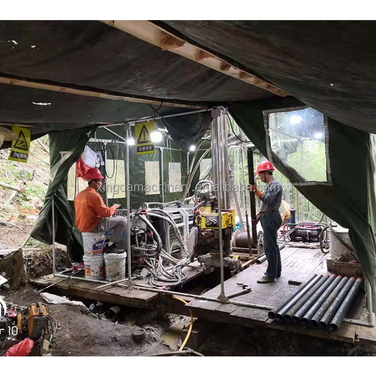 XDQB-6 Portable full-hydraulic core drilling rig