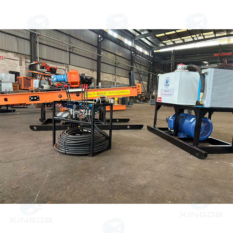 XDMG-70 portable powerful anchor drilling rig for anchor bolt hole drilling